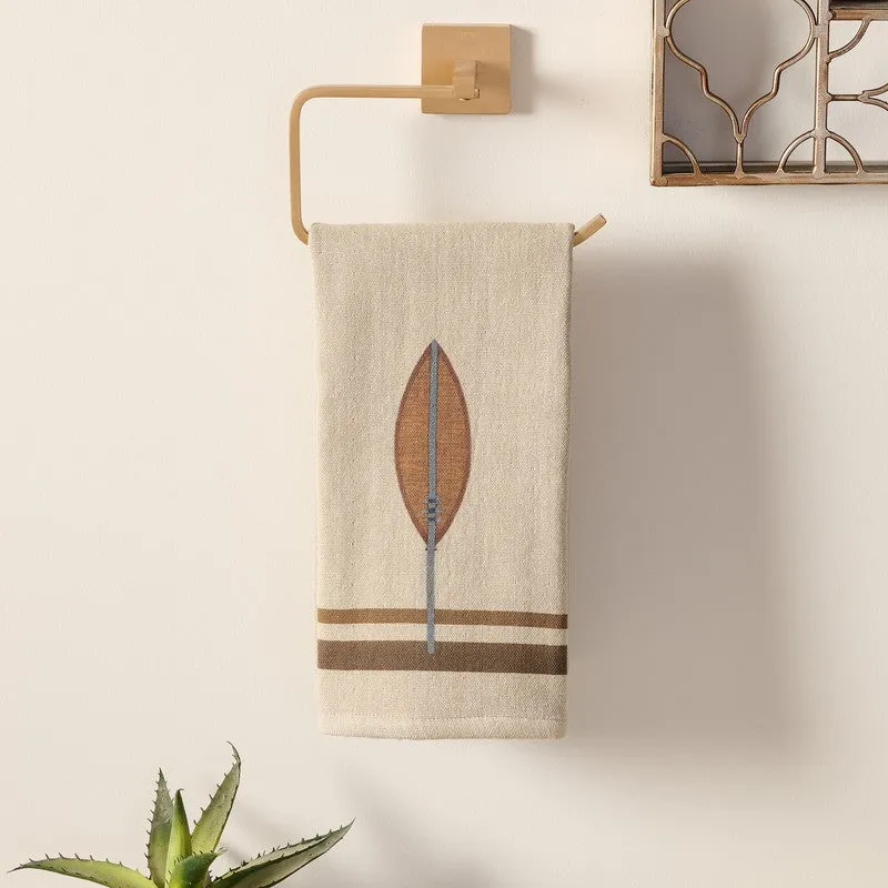 Rustic Petal Bamboo Cotton Hand Towels with Box - Set Of Three media 5