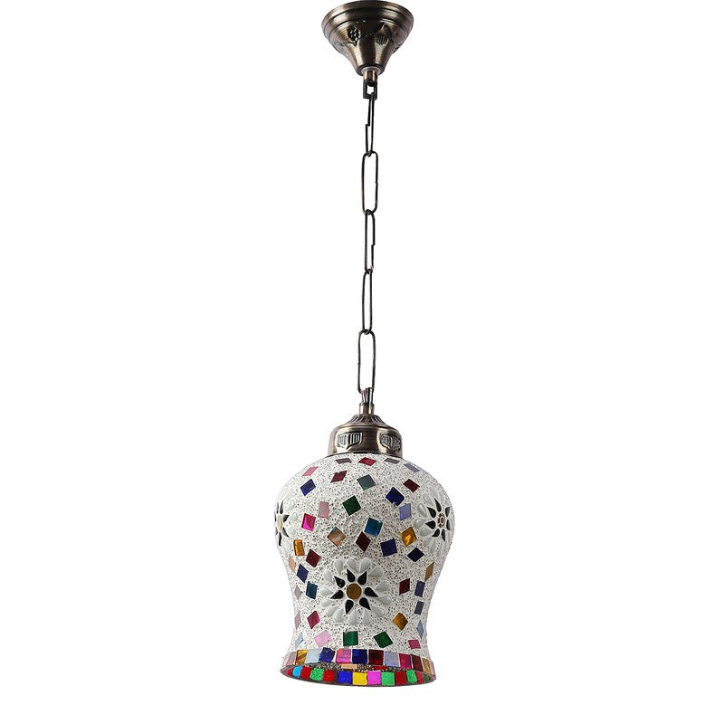 Mosaic Shine Glass Ceiling Lamp media 5