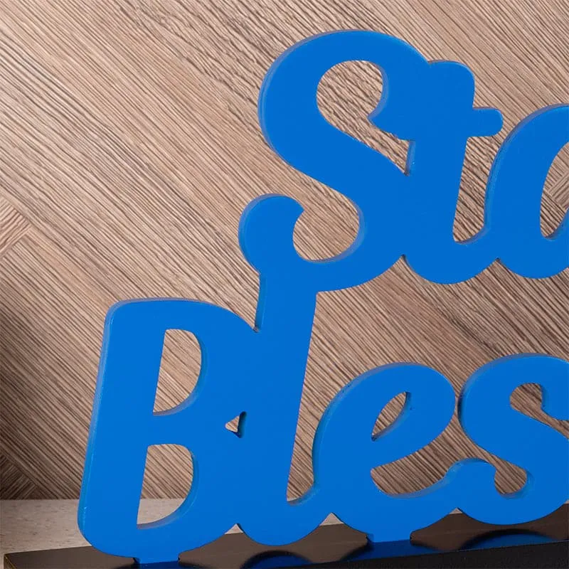 Stay Blessed Typography Showpiece media 3