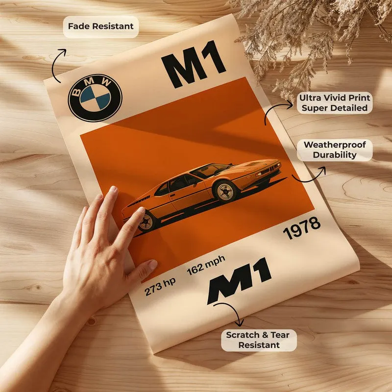 M1 Racing Spirit Wall Poster media 7
