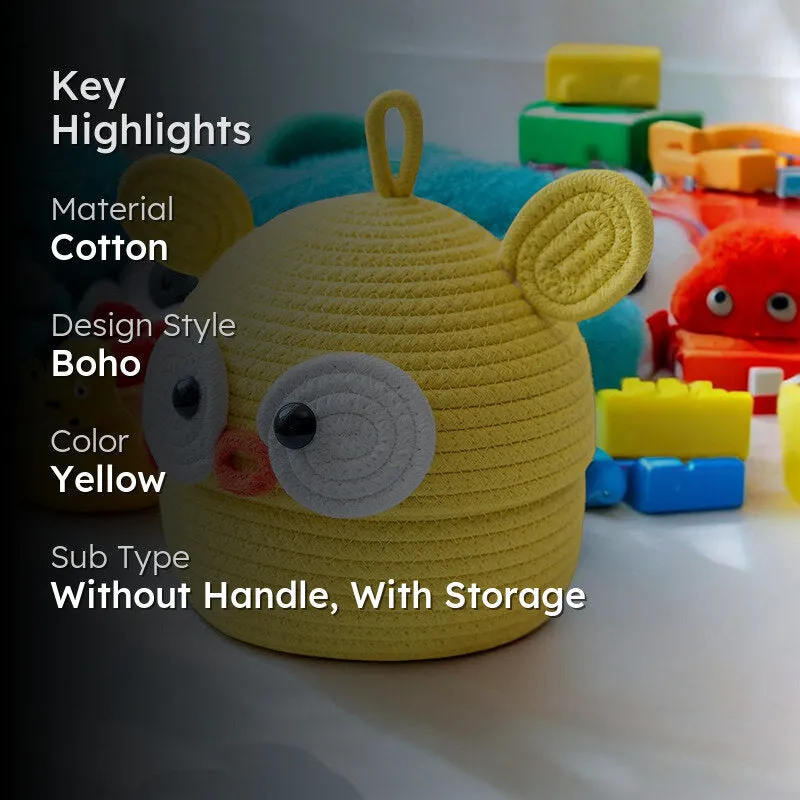 Ducky Cotton Storage Basket media 2