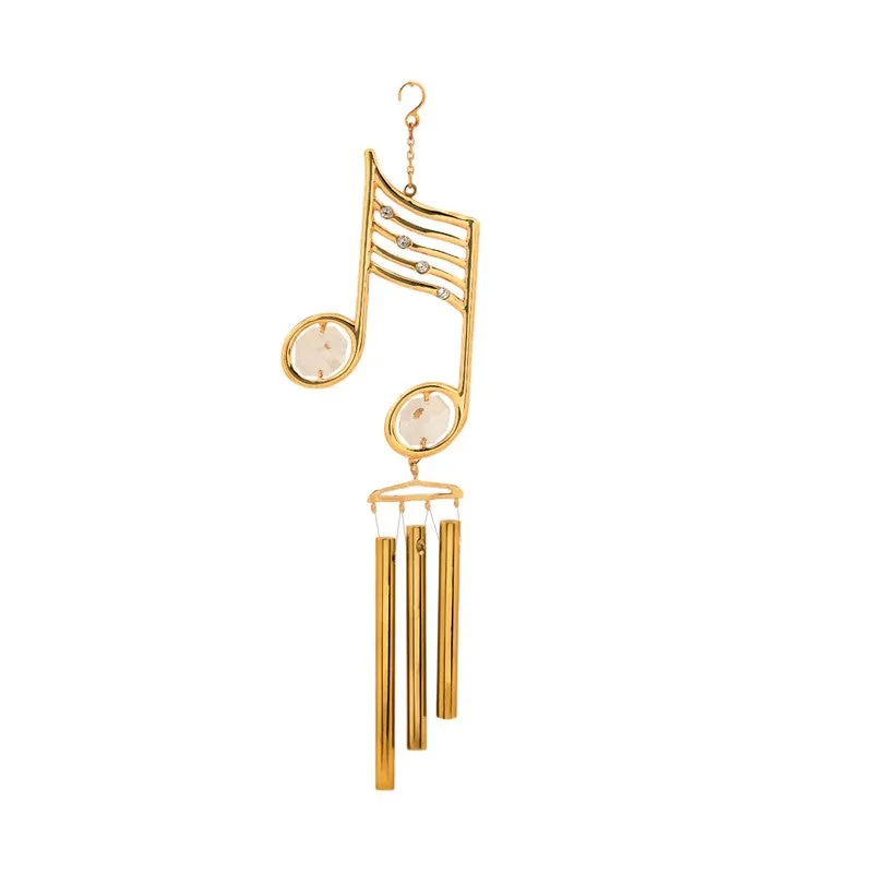 Classic Music 24K Gold Plated Mild Steel Windchime media 4