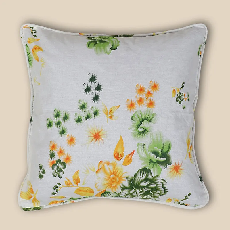 Swayam Florin Printed Cotton Cushion Cover - Set of Two media 3