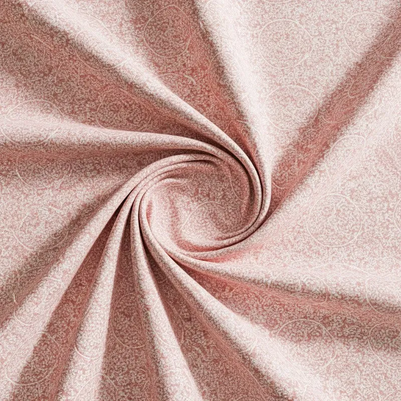 Caravel Floral Cotton Bedsheet (Pink) - 200 TC media 5