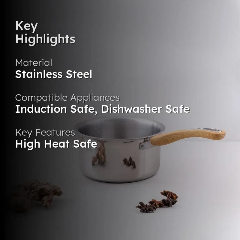 Marmoris Induction Safe Saucepan - 1200ML / 6 Inches media 2
