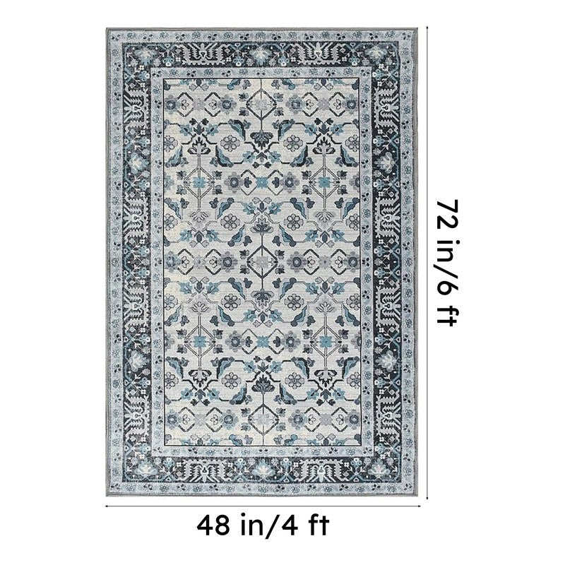 Opal Dunes Velvet Rectangle Anti-Skid Carpet media 8