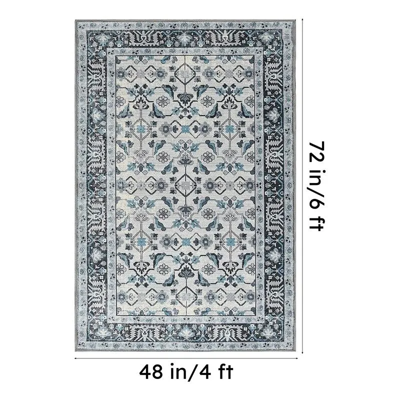 Opal Dunes Velvet Rectangle Anti-Skid Carpet media 8