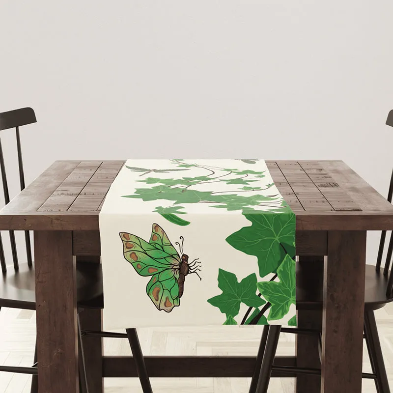 Dragonfly Charm Cotton Table Runner media 6
