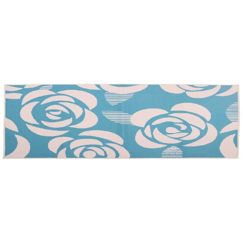 Rosella Nylon Runner Rug - Blue media 1