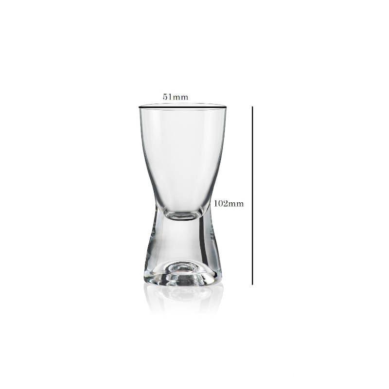 Ava Bohemia Crystal Shot Glass (70 ML) - Set Of Six media 4