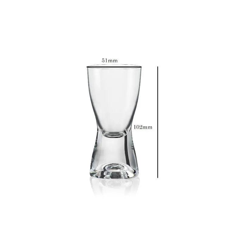 Ava Bohemia Crystal Shot Glass (70 ML) - Set Of Six media 4