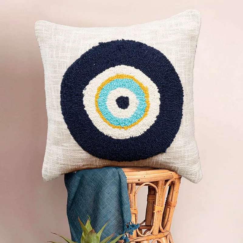 Nazar Tufted Cushion Cover Set - Set Of Two media 3