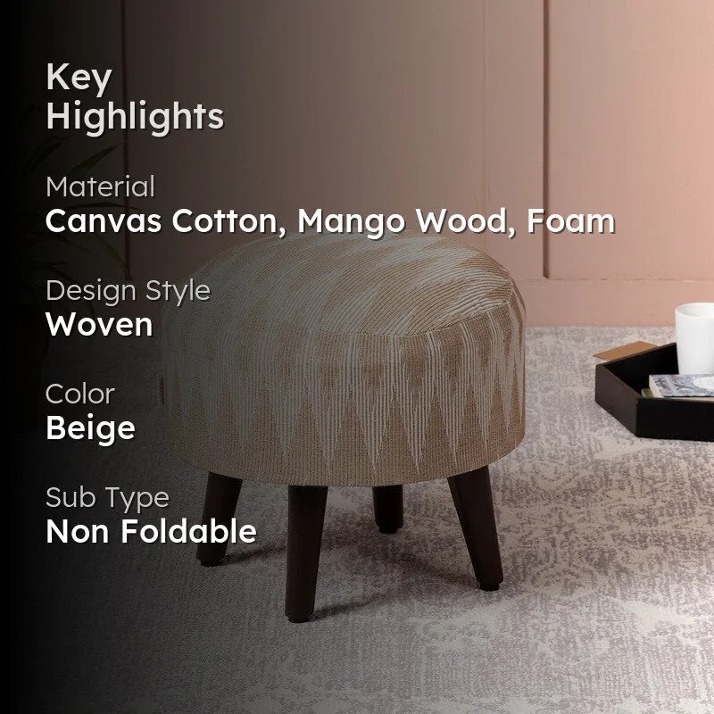 Cyvon Cotton Ottoman media 2