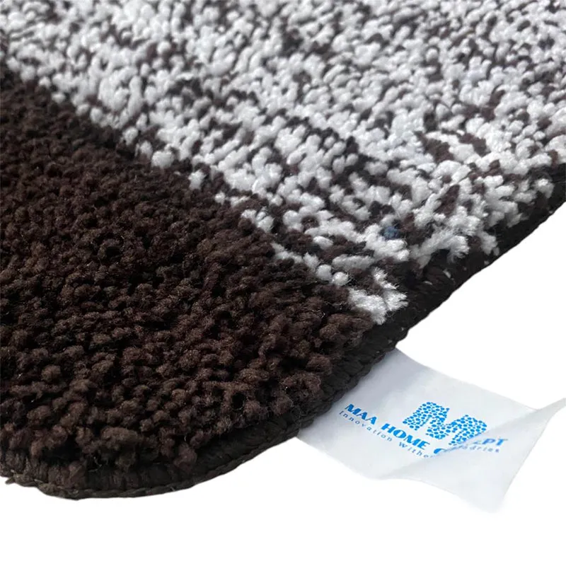 Marvis Anti Skid Bath Mat (Black) - Set Of Four media 7