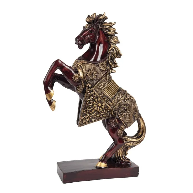 Regal Stallion Resin Showpiece media 4