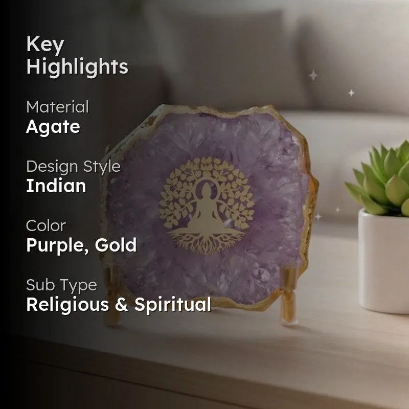 Bodh Gaya Agate Showpiece media 2