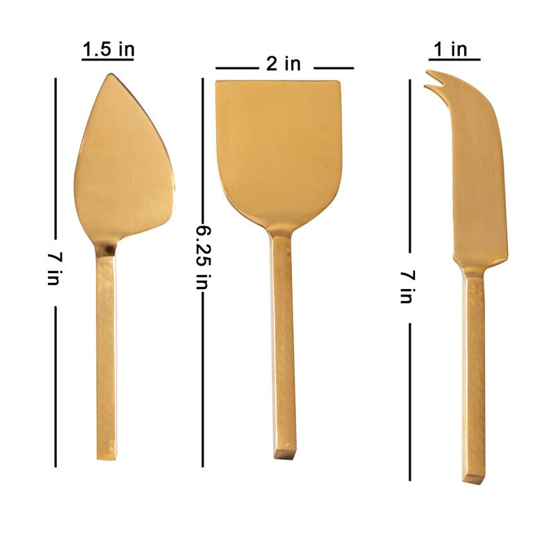 Dolcera Cheese Knife Set - Three Piece Set media 5