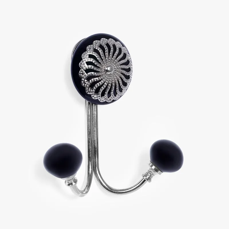Swirlo Floral Filigree Wall Hook media 4