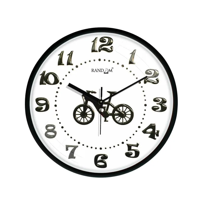 Cycle Gleam Wall Clock media 3