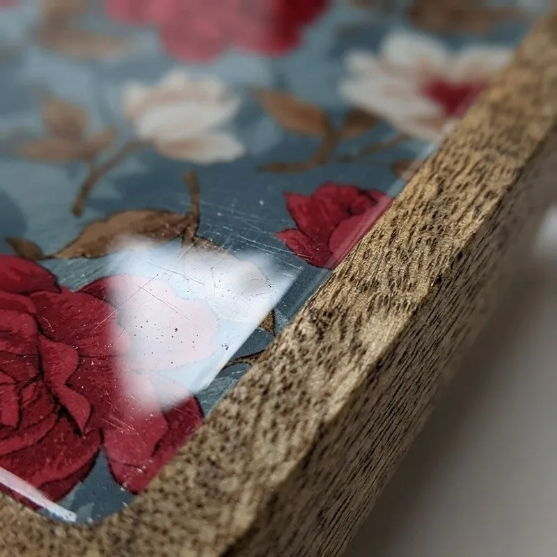 Auralith Mango Wood Serving Platter media 5