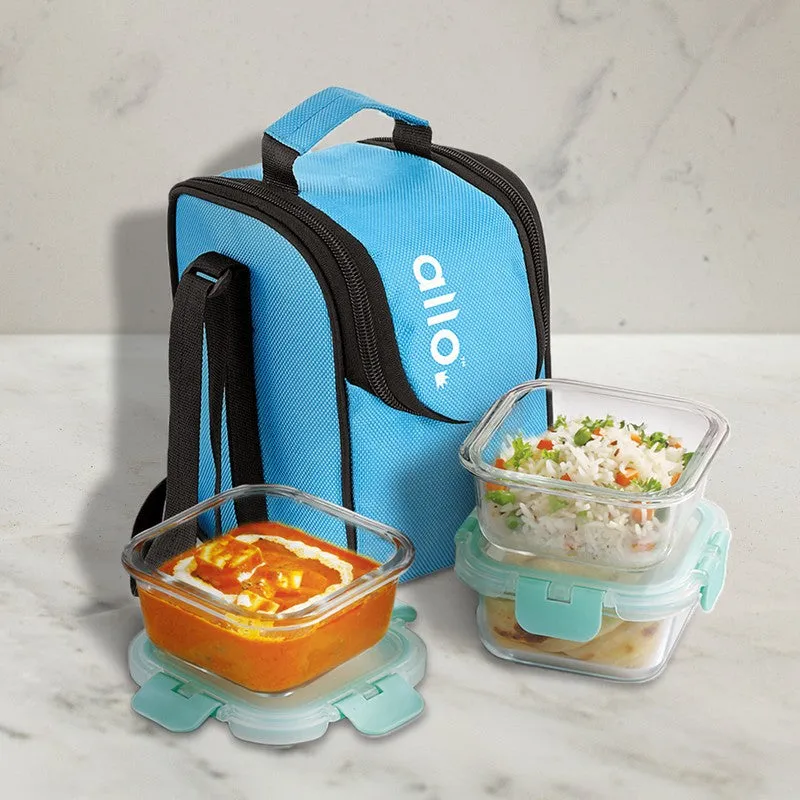 Grubby Leak Proof Glass Lunch Box - Set Of Three media 5