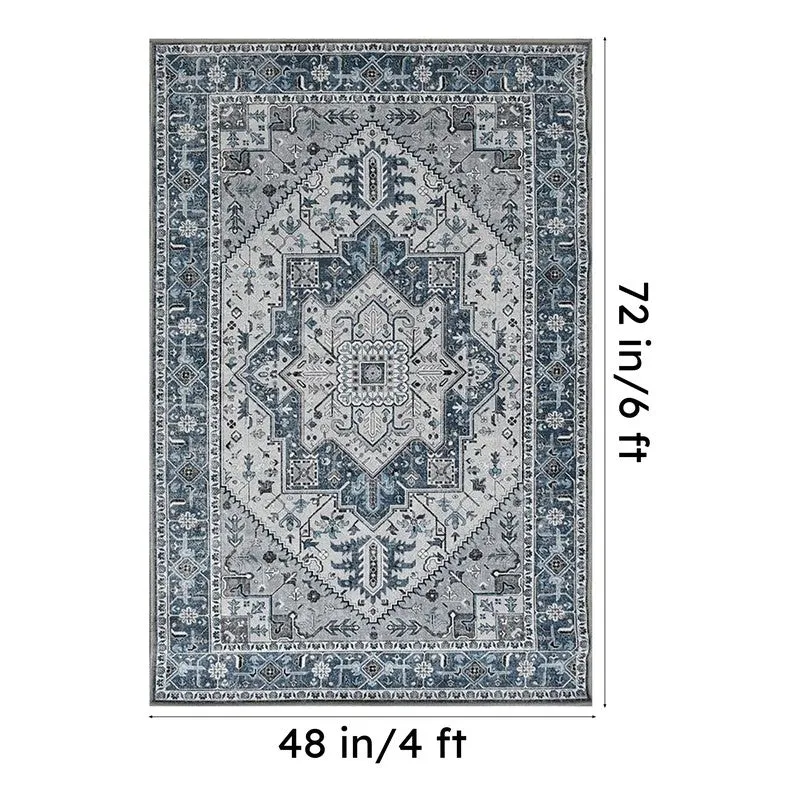 Vellum Velvet Rectangle Anti-Skid Carpet media 8