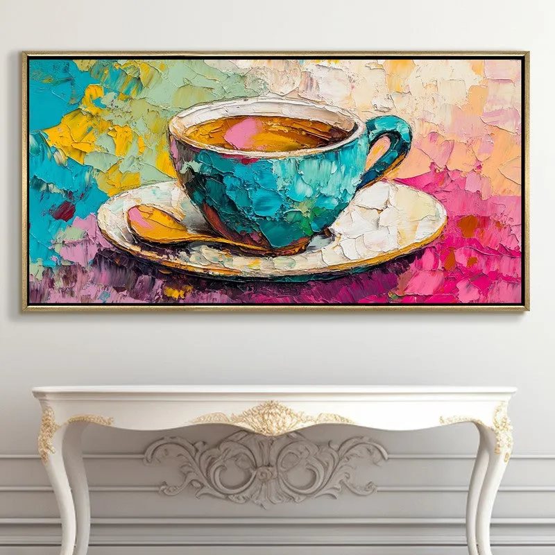 Whimsy Canvas Wall Painting With Frame media 5
