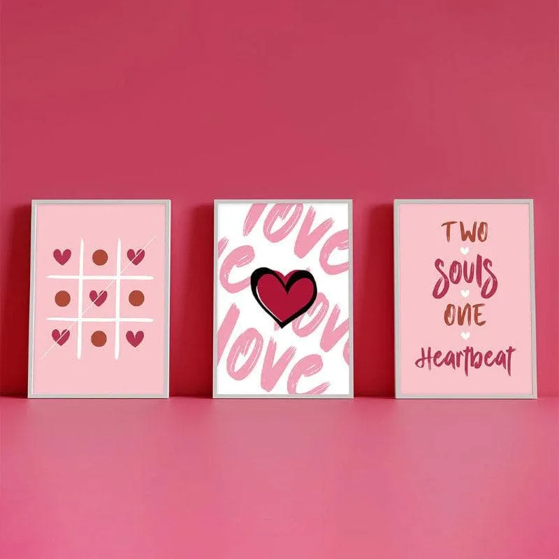 Do Dil Ek Jaan Paper Wall Art - Set Of Three media 1