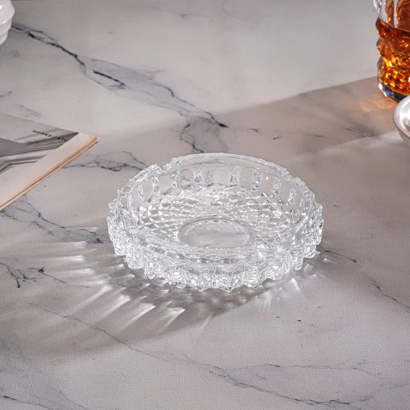 Crystal Flare Ash Tray - Set Of Two media 4