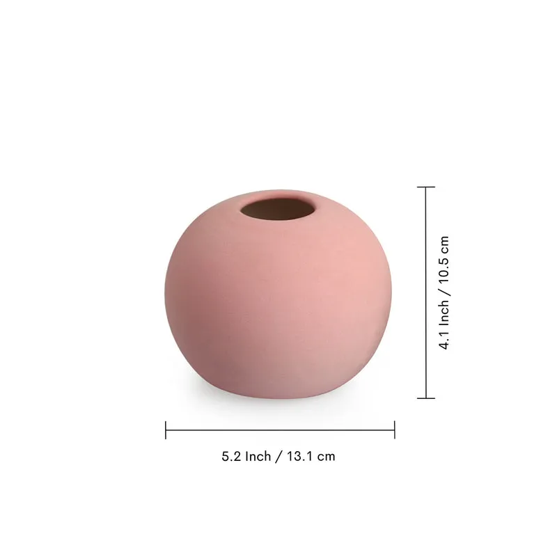 Nura Pink Vase - Set Of Two media 7