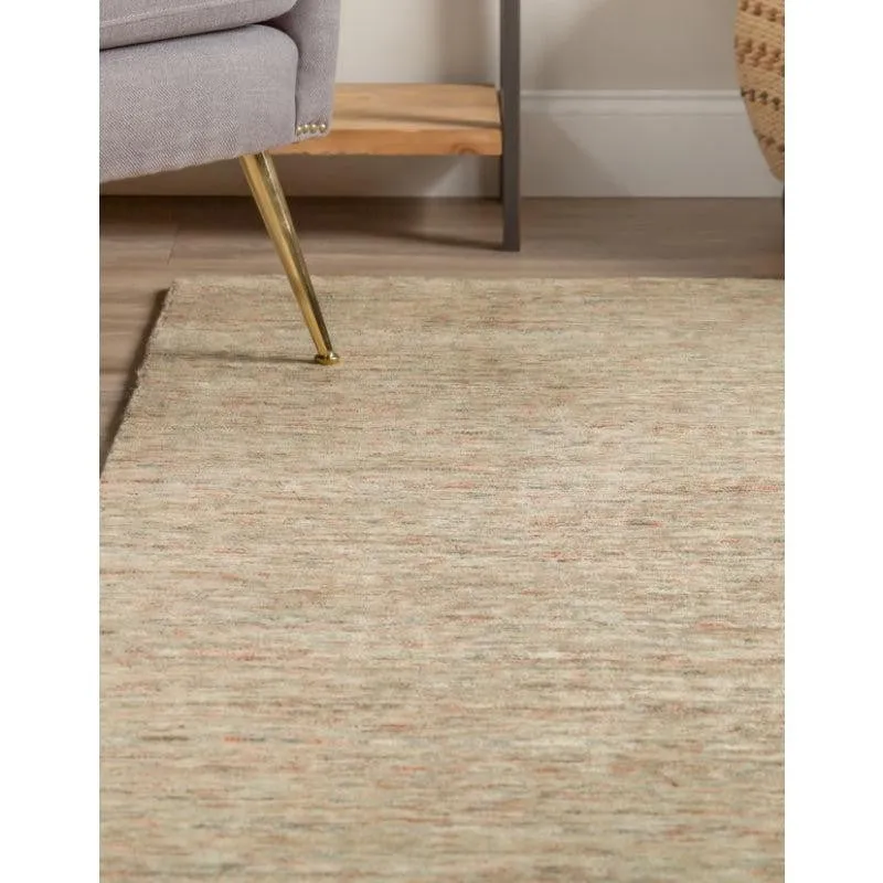 Leyla Hand Woven Wool Rug - Brown media 3