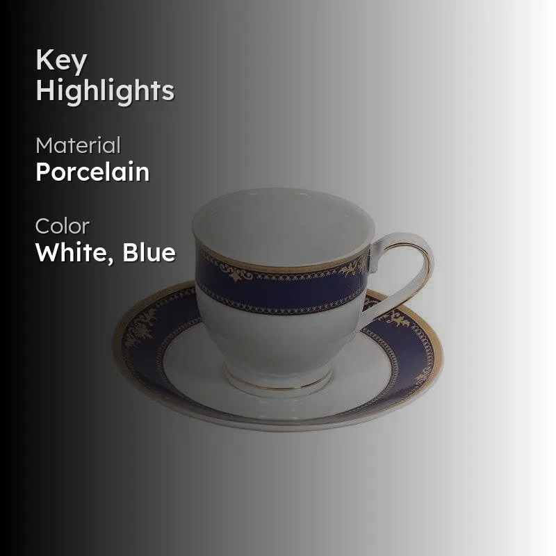 Regalia Cup Saucer -Set of Six media 2
