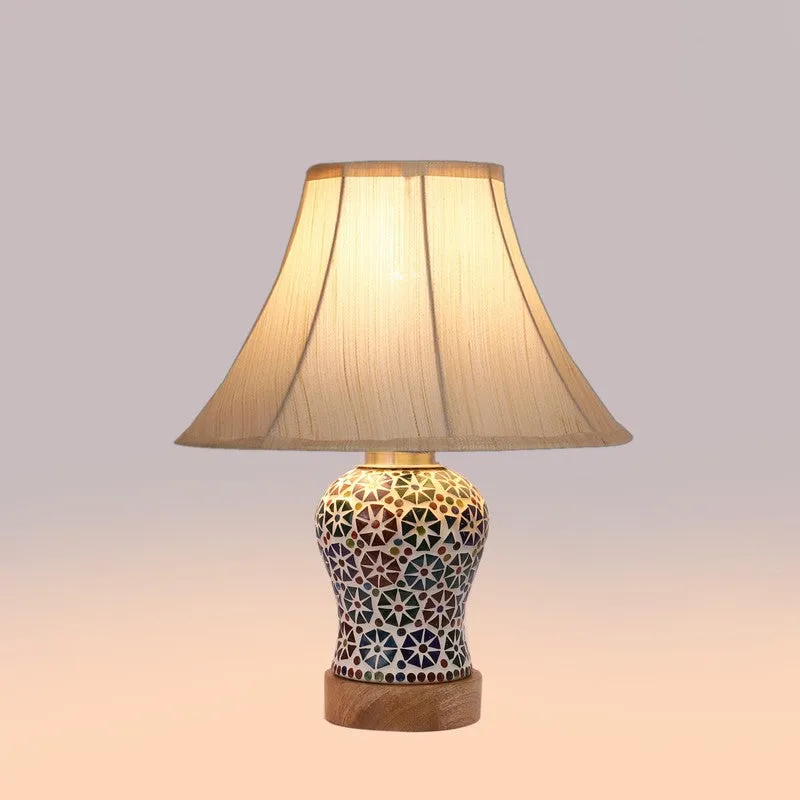 Terrix Wooden Table Lamp - Multicolor media 6