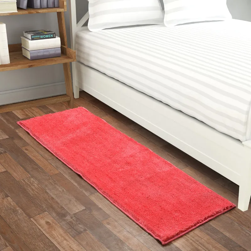 Sofstep Micro Fiber Runner Rug - Red media 3