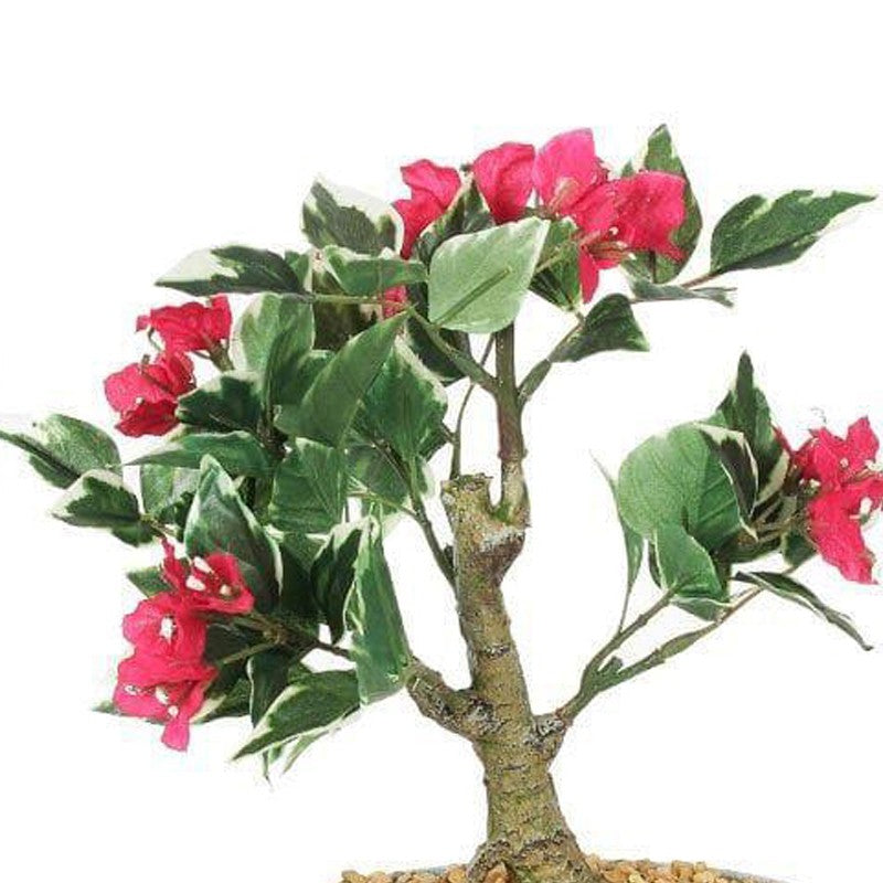 Faux Pink Bougainvillea Bonsai (24 cms) - Big image 4