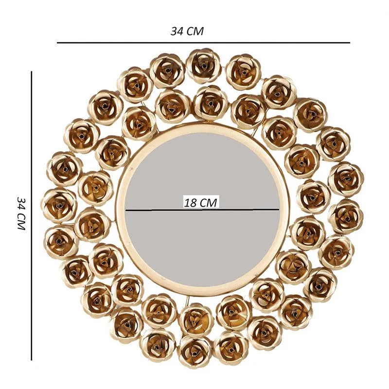 Hima Bloom Wall Mirror - Set Of Two media 5