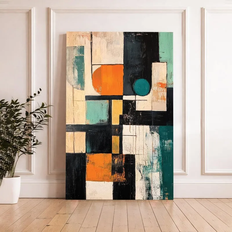 VibrantAbstra Canvas Wall Art media 6
