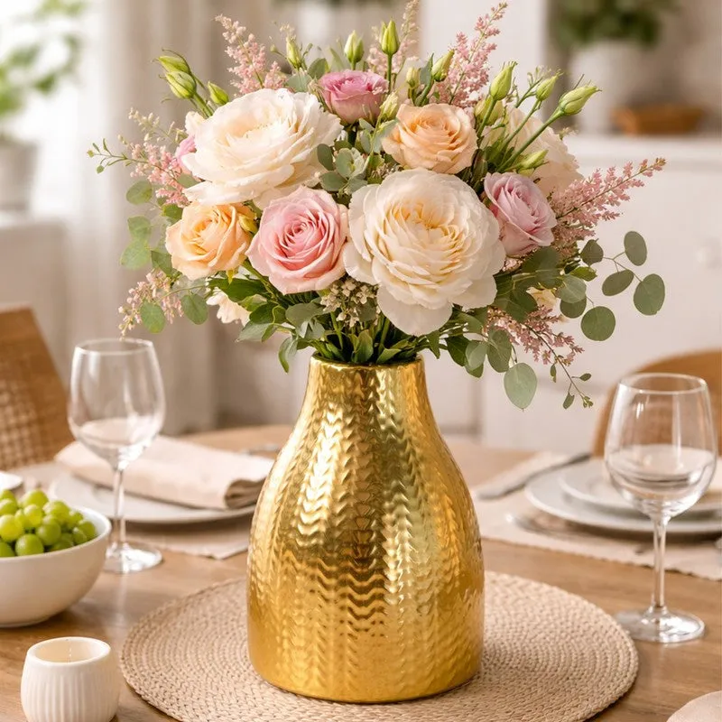 Sculptora Ceramic Vase - Gold media 6