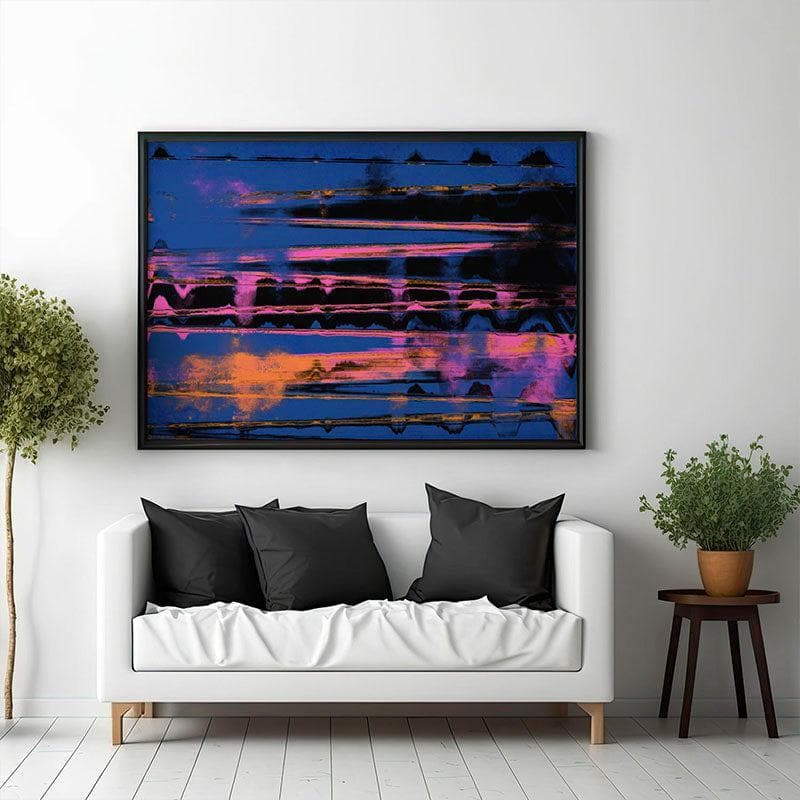 Fresh Start Canvas Wall Painting - Black Frame