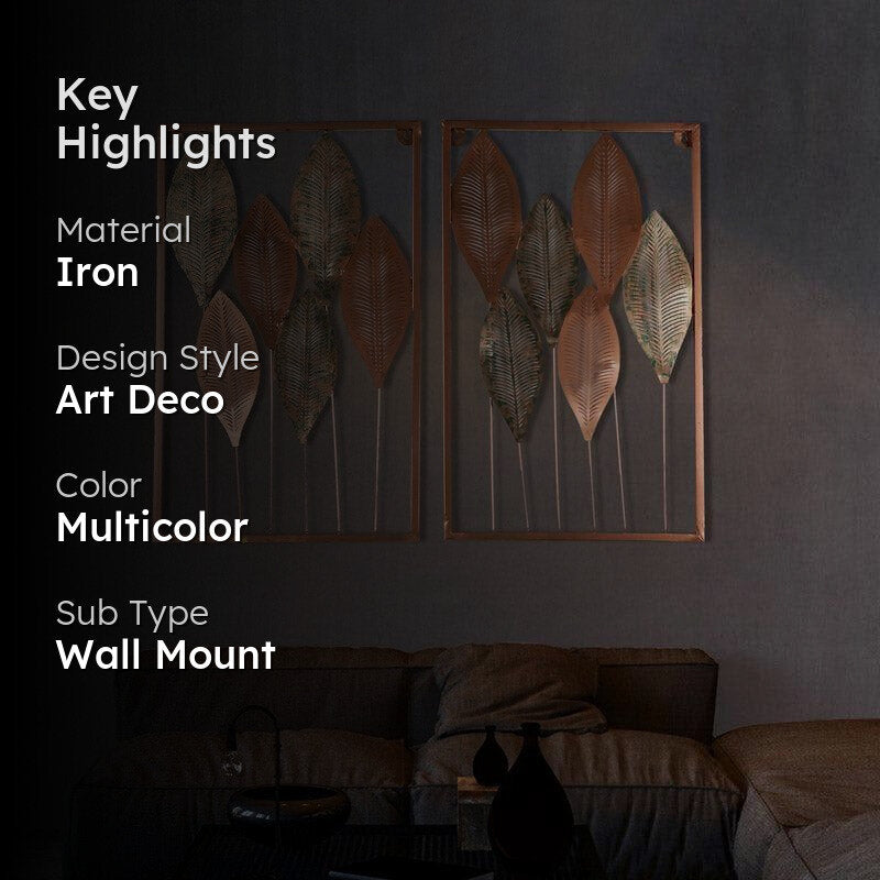 Carona Iron Wall Accent - Set Of Two media 2