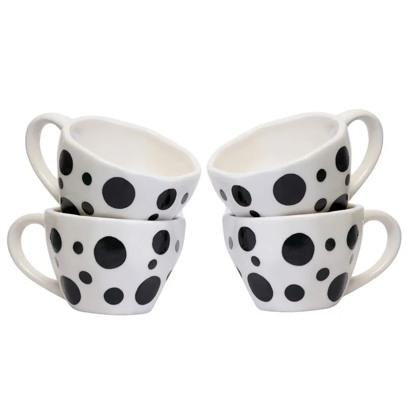 Cocoa Ceramic Coffee Mug (230 mL Each) - Set Of Four media 5