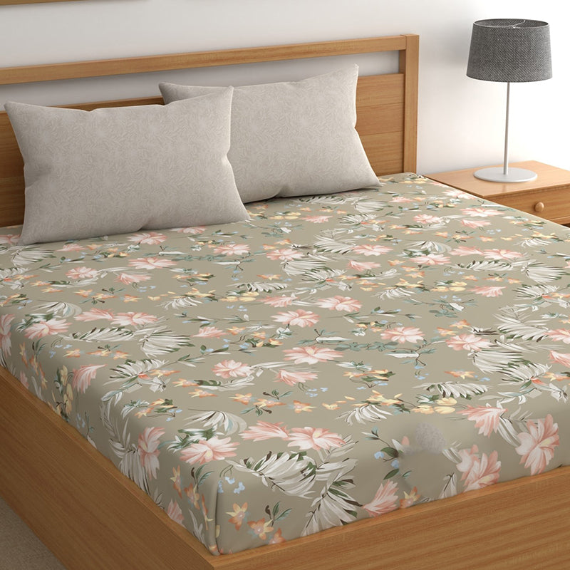 Cecilia I Microfiber Microfiber Bedsheet - 150 GSM