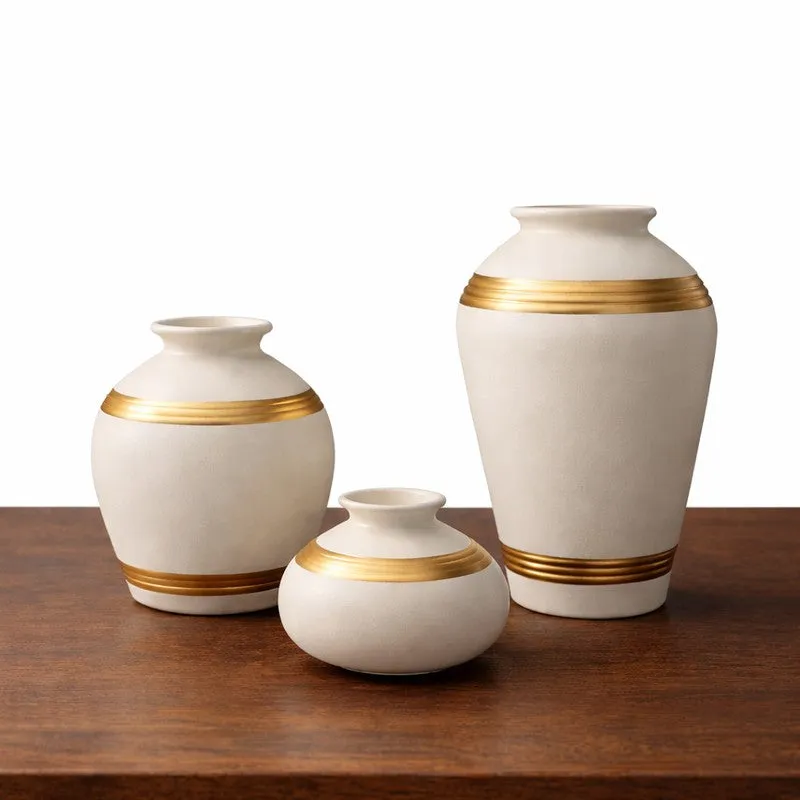 Silhouette Ceramic Vase - Set of Three media 3