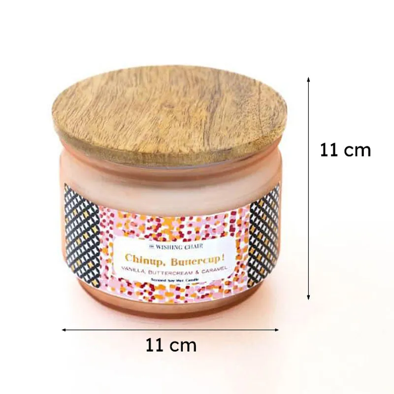 Chin Up Buttercup Soy Wax Jar Scented Candle media 6