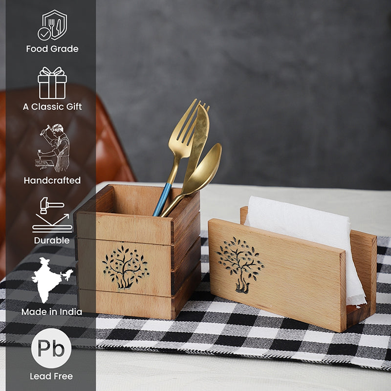 Pipit Edge Wood Cutlery Holder image 7