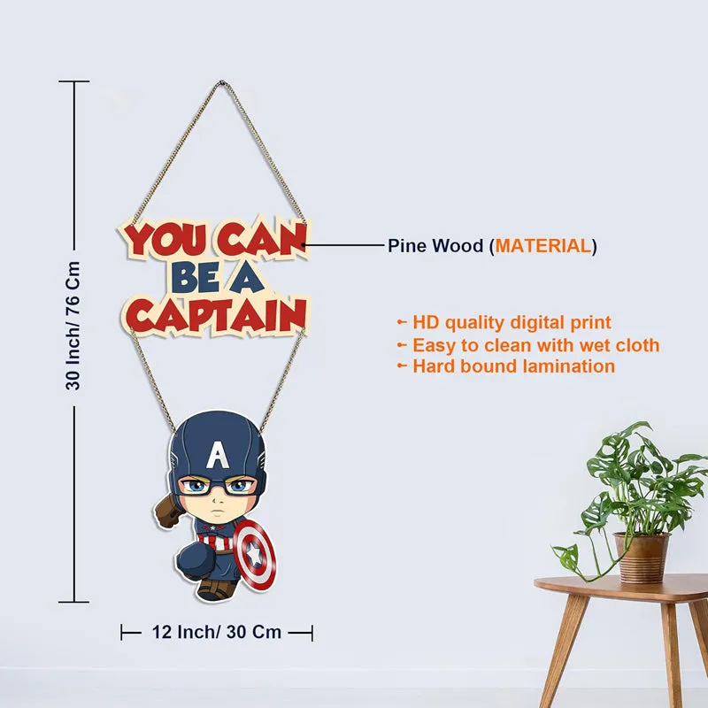 Captain America Polyester & MDF Wall Hanging media 7