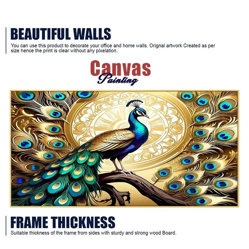 Mayura Profile Canvas Wall Painting media 8