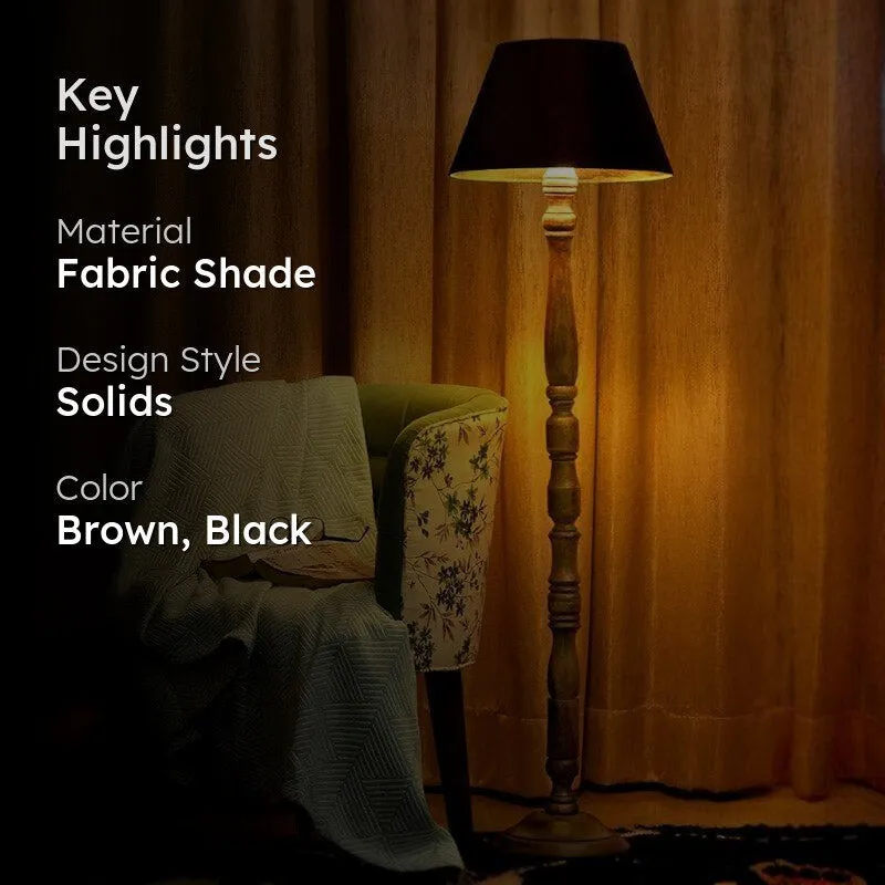 Black Taper Norfolk Floor Lamp media 2