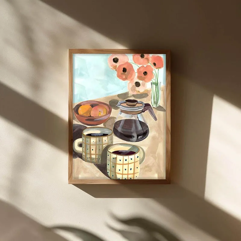 Utensil Artistry Archival Canvas Wall Art - Brown media 3