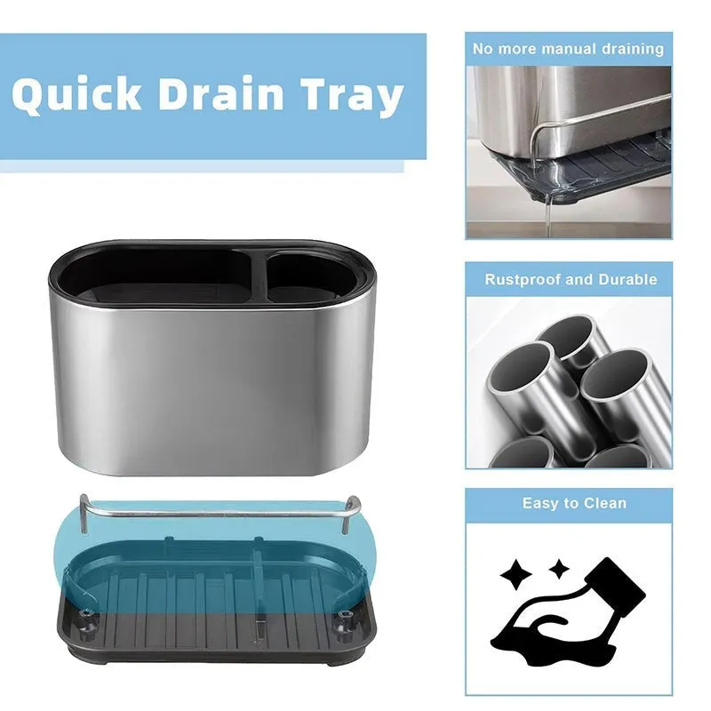 Ejio Kitchen Sink Organizer media 10
